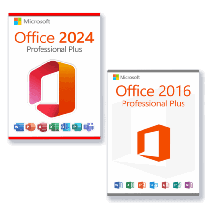 Microsoft Office 2024 Pro Plus + Microsoft Office 2016 Pro Plus license for 3 devices