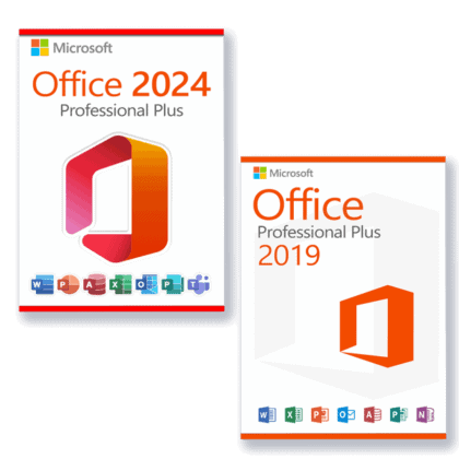 Microsoft Office 2024 Pro Plus + Microsoft Office 2019 Pro Plus license for 3 devices