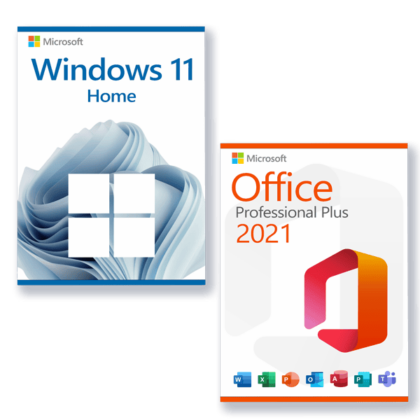 Microsoft Windows 11 Home + Microsoft Office 2021 Professional Plus